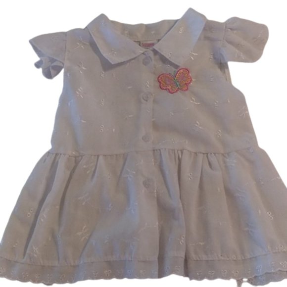 Coney Isle White Dress 2T - Picture 1 of 3